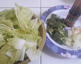 Foto langkah ke 1 dari resep Tumis sawi putih dan brokoli ala solaria.