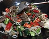 Foto langkah ke 3 dari resep Beef teriyaki.