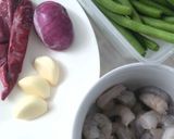 Foto langkah ke 1 dari resep Tumis Buncis  Udang Saus Tiram.
