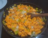 Foto del paso 1 de la receta Espaguetis de calabacín con salsa de calabaza y atún