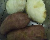 A picture of step 1 of Sweet Potato Almond Smoothie.
