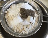 A picture of step 1 of Eggless Rasmalai Cake.
