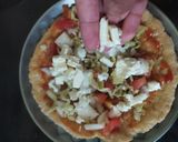 मिक्स व्हेज चीझ पिझ्झा मून (mix veg cheese pizza recipe in marathi) रेसिपी स्टेप 6 फोटो 