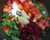 A picture of step 1 of Beetroot soup.
