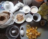 Foto del paso 1 de la receta: Budín de naranja marmolado