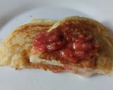 Foto del paso 8 de la receta: Panquecas de yuca y queso rellenos de dulce de guayaba🥯🥞🧀