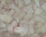 A picture of step 1 of Fideuá with Cuttlefish and Asparagus.