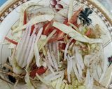 मूली लच्छा सलाद (mooli lachha salad recipe in Hindi) रेसिपी चरण 4 फोटो