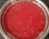 A picture of step 2 of Watermelon juice.