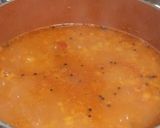 A picture of step 5 of Tuvar daal.