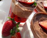 Une image de l'étape 1 de Mousse au chocolat et fraises 🍓🍓.