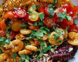 Maize and shrimp salad recipe step 3 photo