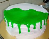 कलरफुल कीवी फ्लेवर केक (colourful kiwi flavour cake recipe in Hindi) रेसिपी चरण 27 फोटो