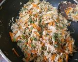 A picture of step 1 of Chicken spring rolls.