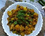 गोभी आलू मटर की सूखी सब्जी(gobhi aloo matar ki sukhi sabzi recipe in hindi) रेसिपी चरण 7 फोटो