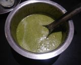 A picture of step 2 of Green peas soup.