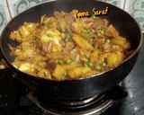 A picture of step 4 of Chawal ke biryani.