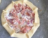 Tejfölös, szalonnás galette recept fázis 3 fotója