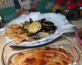 صورة لخطوة 3 من وصفة مصقعة باذنجان وزهرة وبطاطس 🍆🥔