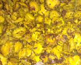 A picture of step 2 of Kerela fry.