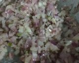 A picture of step 2 of Paneer Bhurji In Spinach.