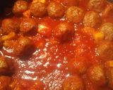 A picture of step 6 of Meatballs and Pineapple Sandwiches.