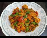 A picture of step 3 of Mixed Vegetables dry Sabzi.