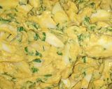 A picture of step 4 of Potato and mint pakory🥔.