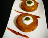 आलू टिक्की (Aloo tikki recipe in hindi) रेसिपी चरण 3 फोटो