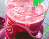 A picture of step 4 of Food art with Mixveg juice.