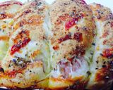 Foto langkah ke 12 dari resep Smoke ham and cheese pillow bread.