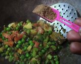 बीन्स मटर सब्जी (beans matar sabzi recipe in Hindi) रेसिपी चरण 6 फोटो