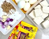 Foto langkah ke 1 dari resep Bacem Tahu Tempe Telur.