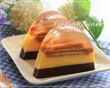 Foto langkah ke 9 dari resep PUDING MARIE REGAL 3 LAPIS Yummy&Rich.