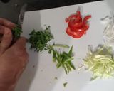 ગ્રીન ઓનીઅન સલાડ (green onion salad) રેસીપી સ્ટેપ2ફોટો