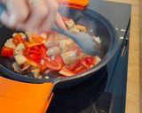 Foto del paso 2 de la receta Fideos a la cazuela con costillas y almejas