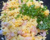 รูปขั้นตอนการทำที่ 2 ของ ข้าวผัดไข่แบบจีน