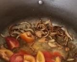 A picture of step 3 of Phalyaan chicken.