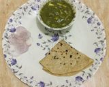 A picture of step 9 of Palak Paneer.