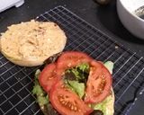 Une image de l'étape 3 de Bagel chèvre tomate confite.