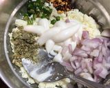 A picture of step 2 of Veg Mayonnaise Open Sandwich.