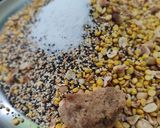 A picture of step 5 of Gun powder (for iddli and dosa side dish).