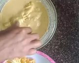 A picture of step 3 of Pumpkin flower ke pakode.