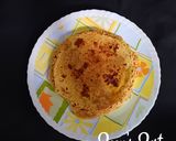 A picture of step 3 of Ash Gourd or Petha Kaddu Parathas.