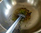 A picture of step 2 of Raw Papaya Sambhara.