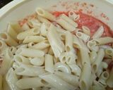 A picture of step 9 of Baked cheese pasta.