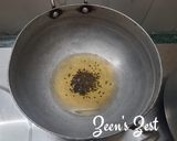 A picture of step 1 of Green Grapes Chutney.