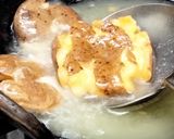 A picture of step 2 of Crunchy leftover potato with mint deep.