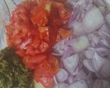 A picture of step 4 of Bunah mutton keema.