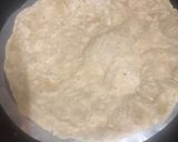 A picture of step 2 of Jowar Bhakari with vegetable.